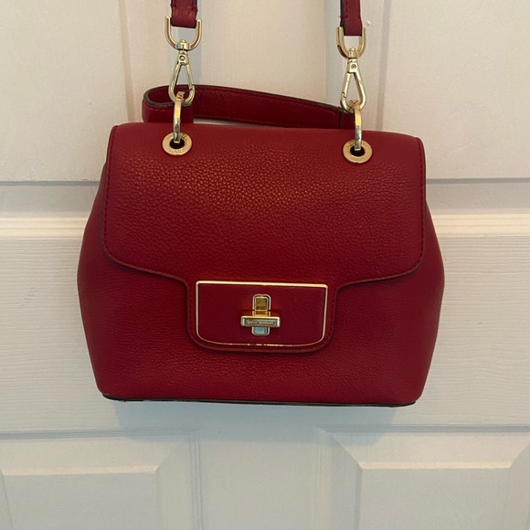 Michael Kors Red leather purse - Picture 2 of 6